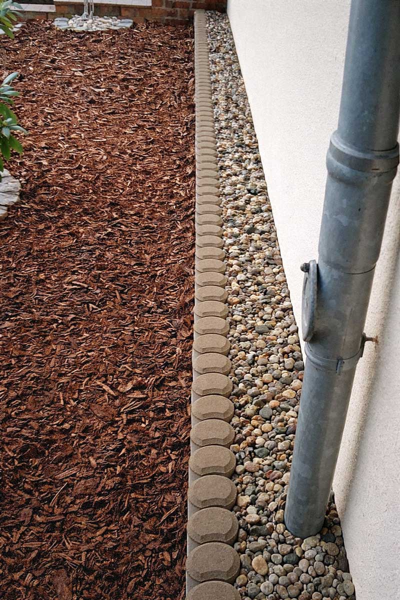 Referenz – Beetgestaltung mit Rindenmulch